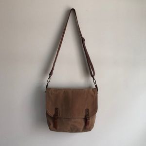 Waxed Canvas Messenger Bag